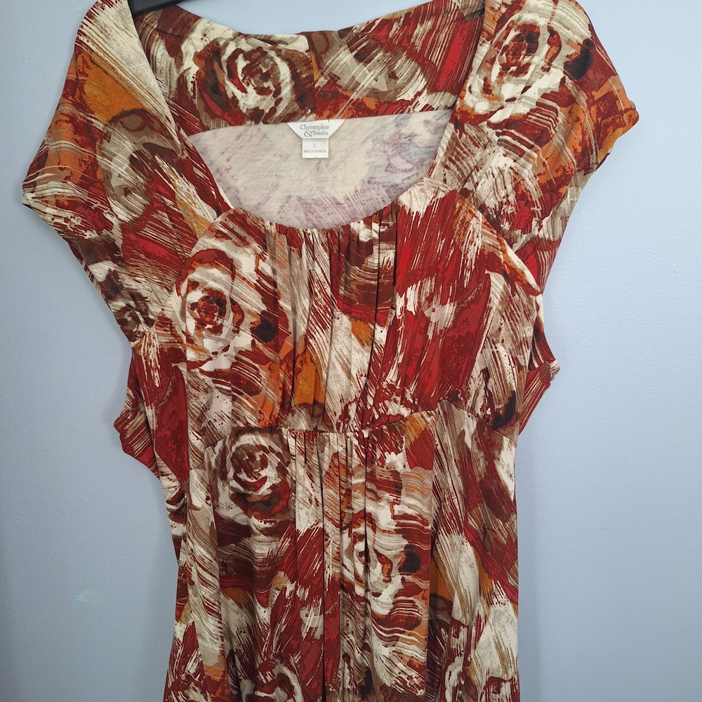 Women's Multicolor Christopher And Banks Top